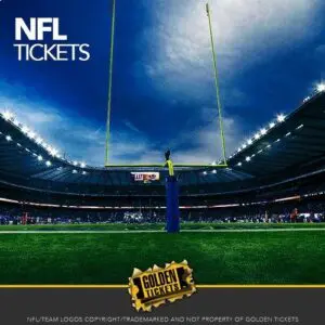A picture of an nfl stadium with the words " nfl tickets."